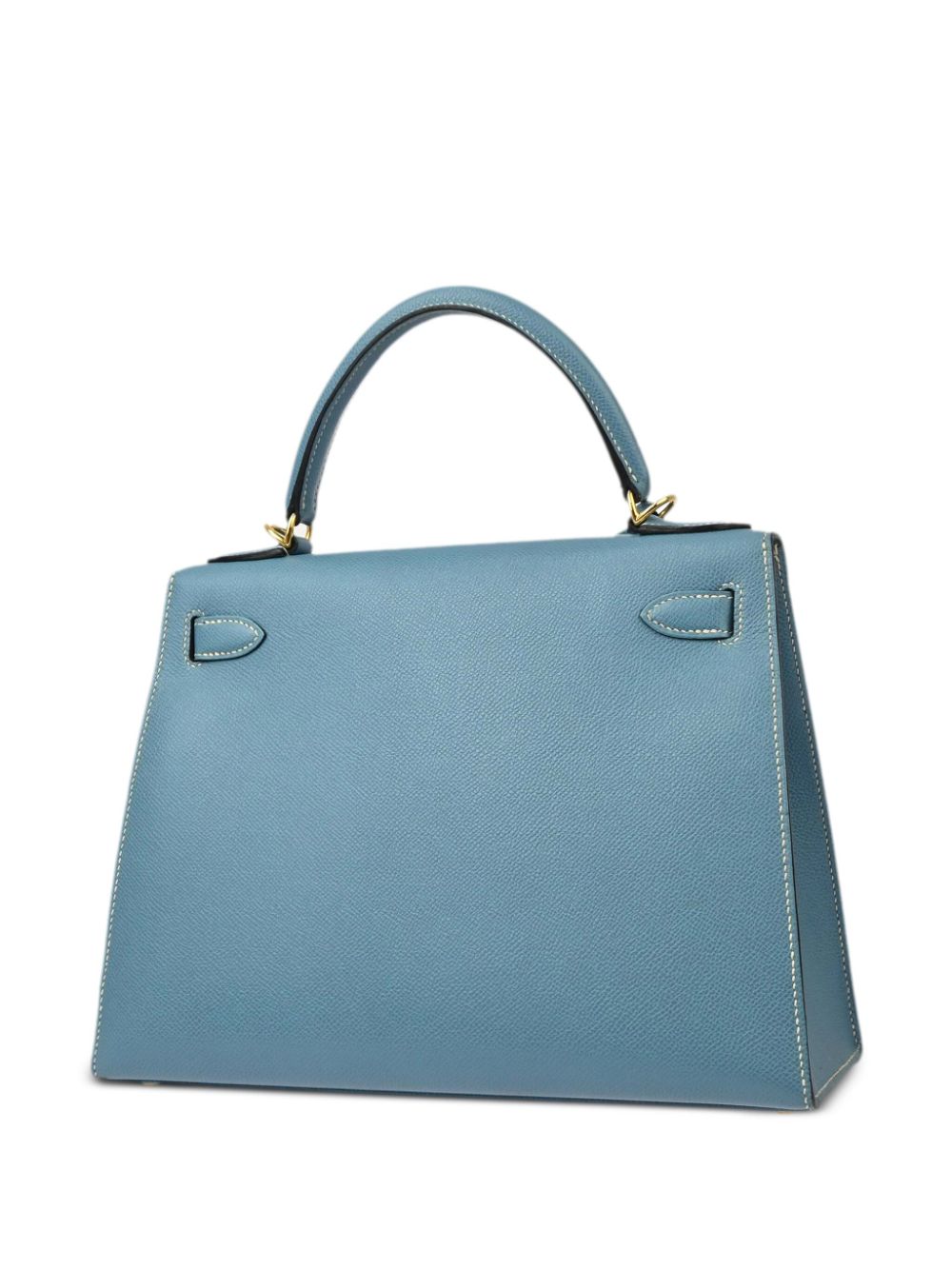 Hermès Pre-Owned 2003 Kelly 28 Sellier handtas - Blauw