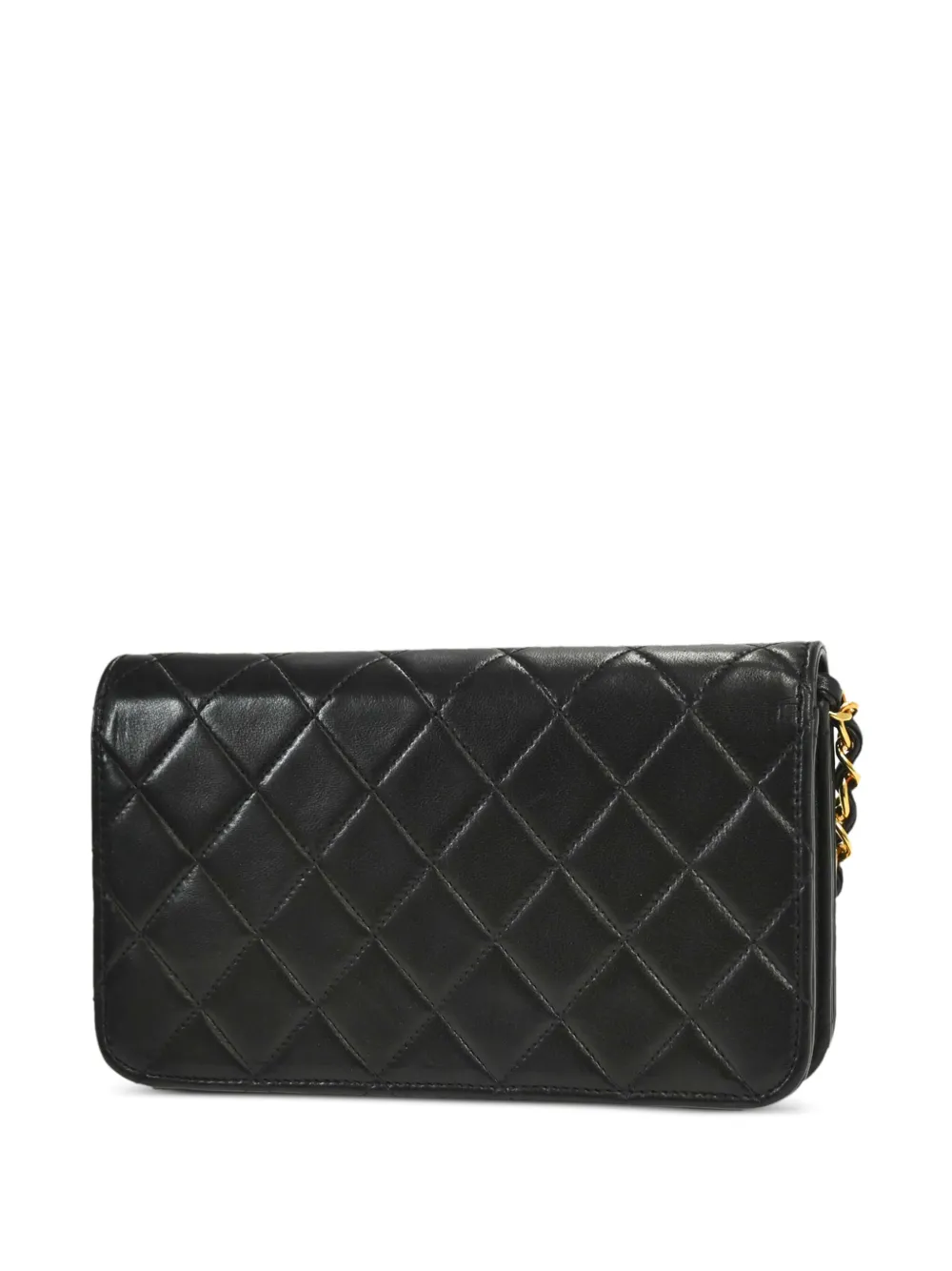 CHANEL Pre-Owned 1995 Full Flap kleine schoudertas - Zwart