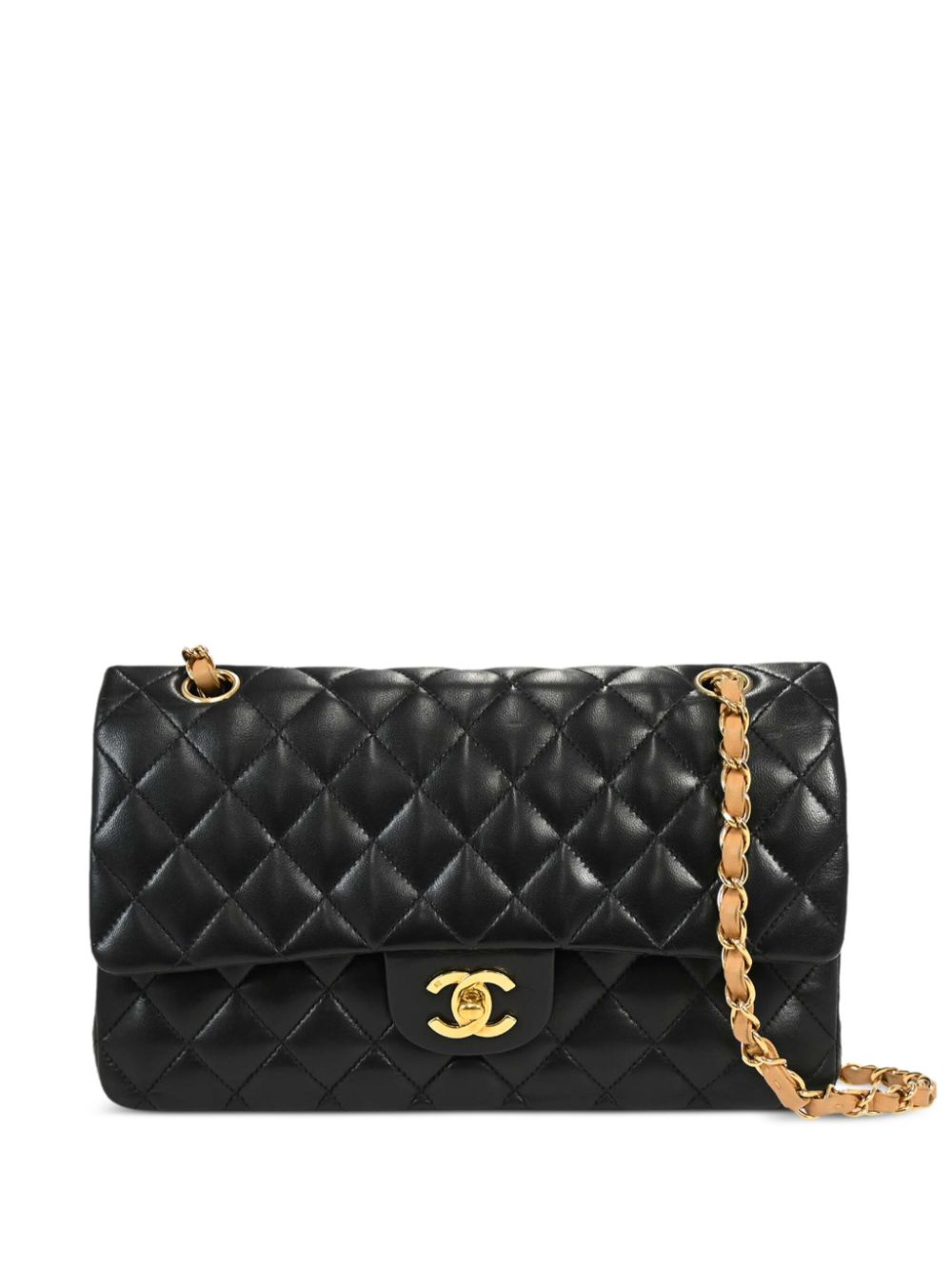 CHANEL Pre-Owned 2003 medium Double Flap shoulder bag – Black