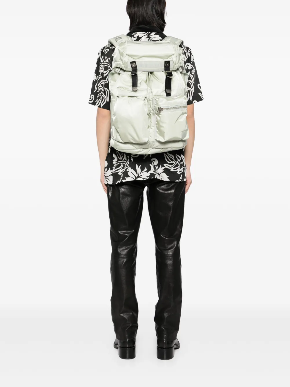 Sacai x Porter-Yoshida & Co Backpack | Green | FARFETCH Sacai x Porter-Yoshida & Co Backpack | Green | FARFETCH
