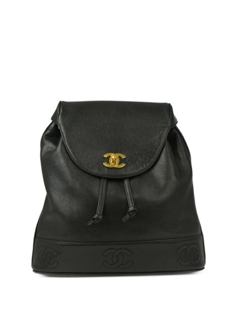 CHANEL 1997 Triple CC backpack Women