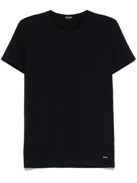 Zegna playera con cuello redondo