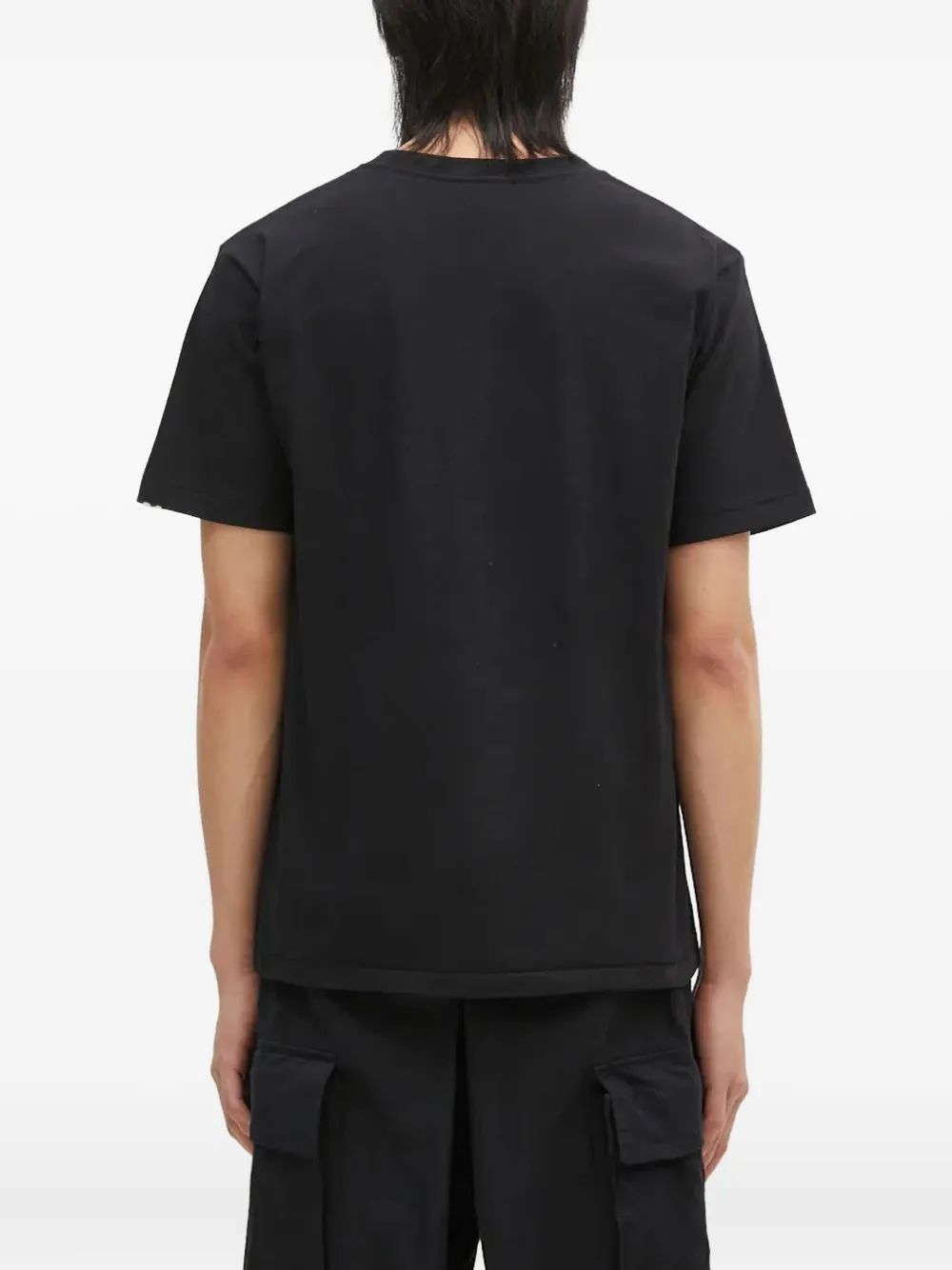A BATHING APE College T-shirt Zwart