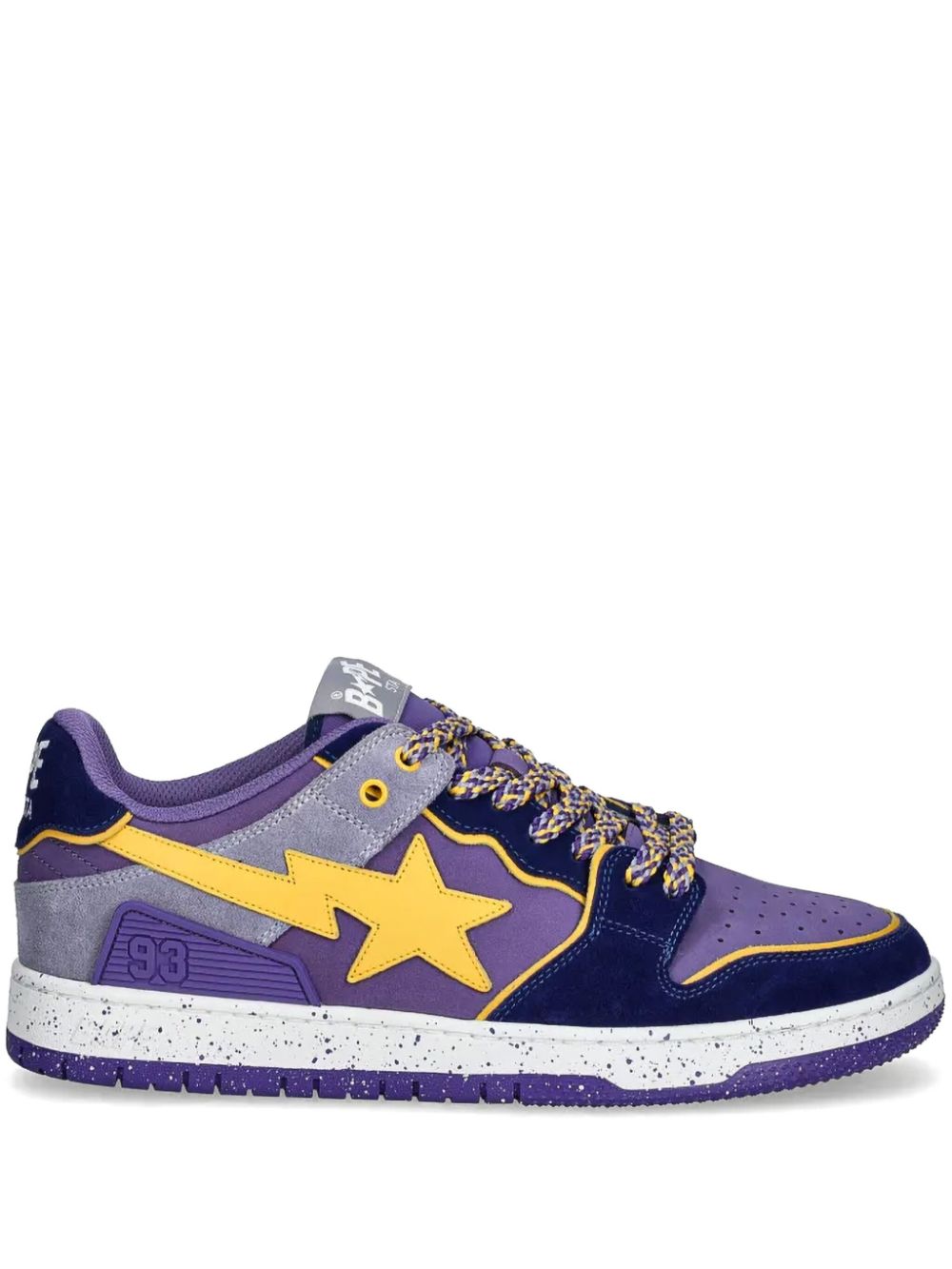 A BATHING APE Bape STA sneakers Purple