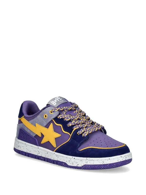 A BATHING APE® Bape STA Sneakers | Purple | FARFETCH