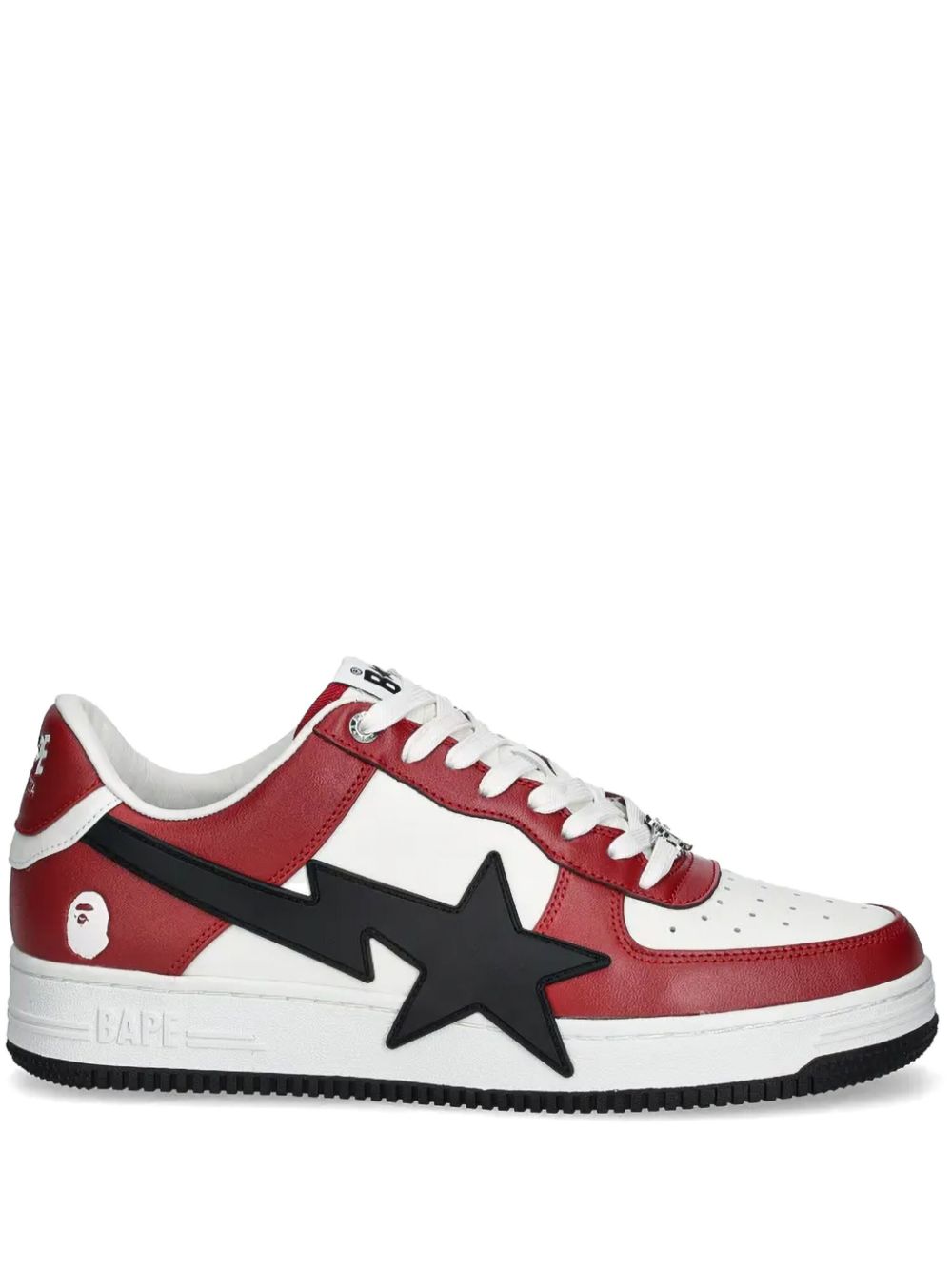 A BATHING APE Bape STA sneakers Red