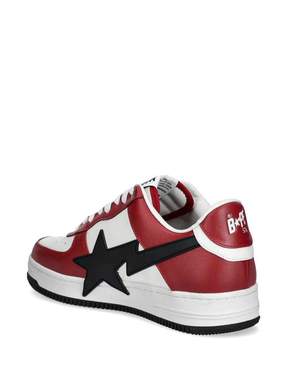 A BATHING APE Bape STA sneakers Red