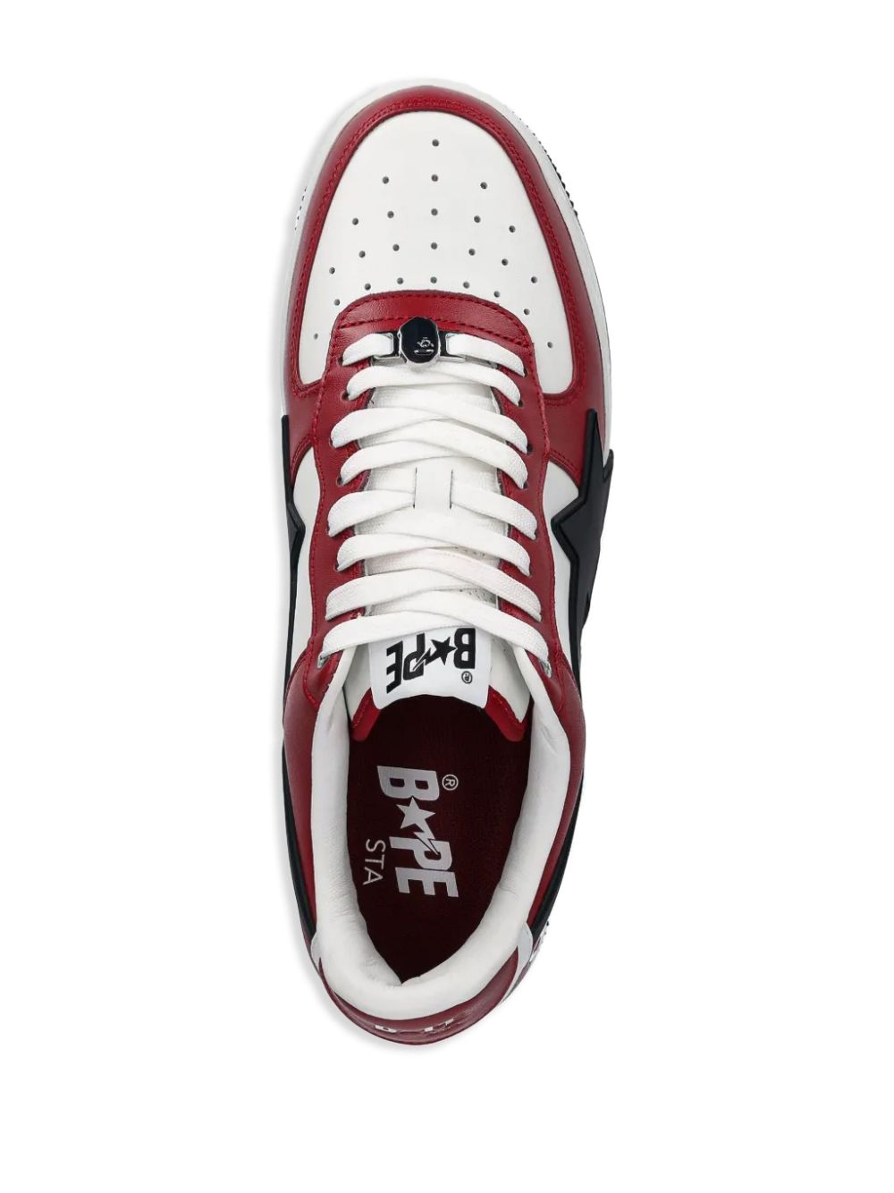 A BATHING APE Bape STA sneakers Red