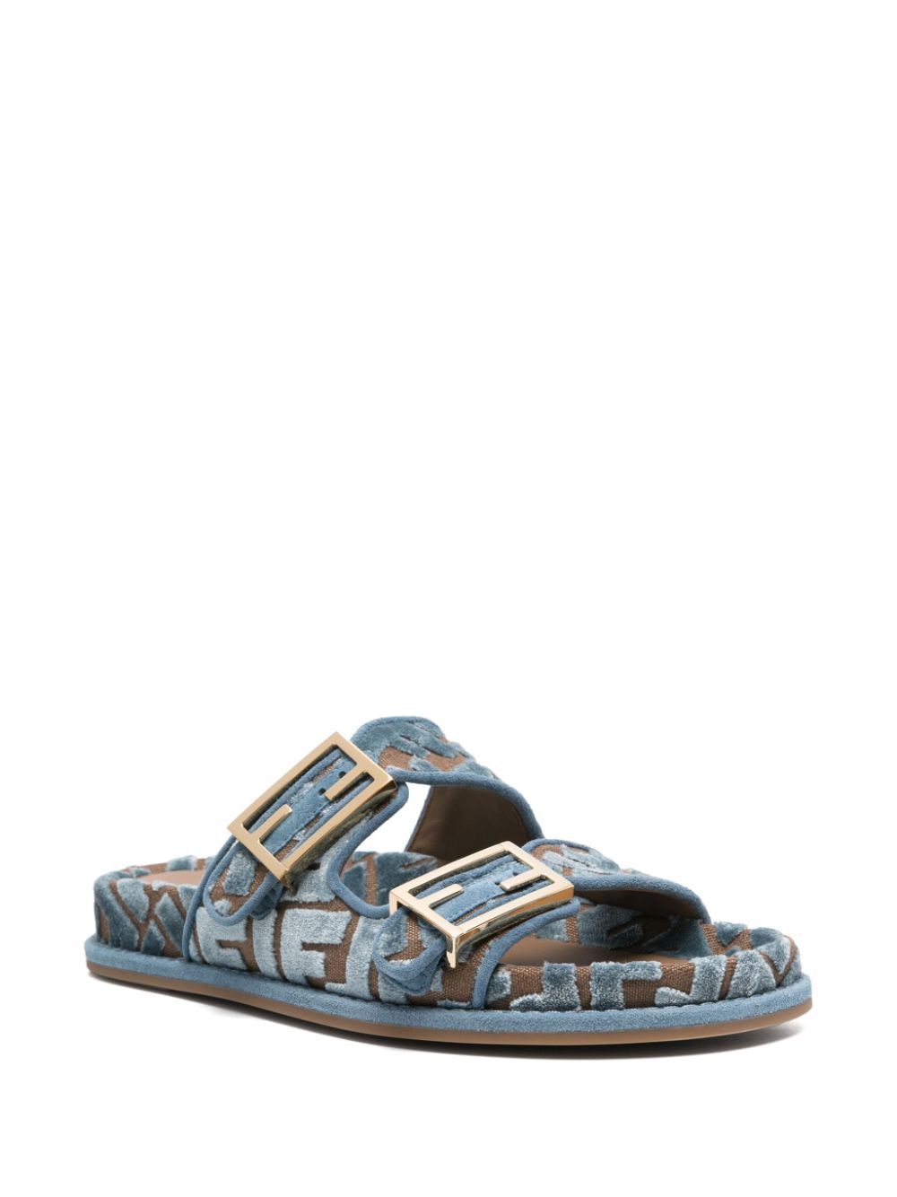 FENDI Fendi Feel slippers - Blauw