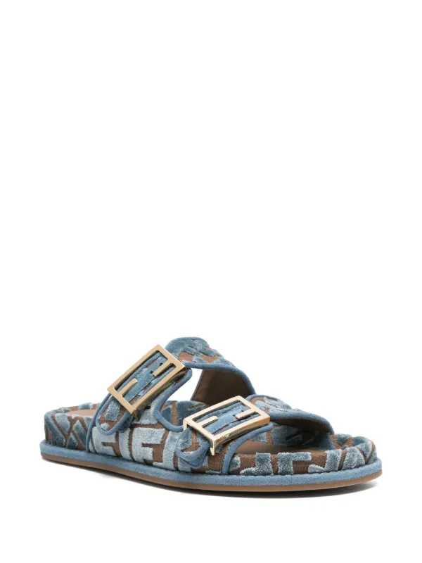 FENDI フェンディ FLING サンダル ブラウン ロゴ 関税込 楽天市場】FENDI フェンディ FF Logo Slider Slippers 8X6749