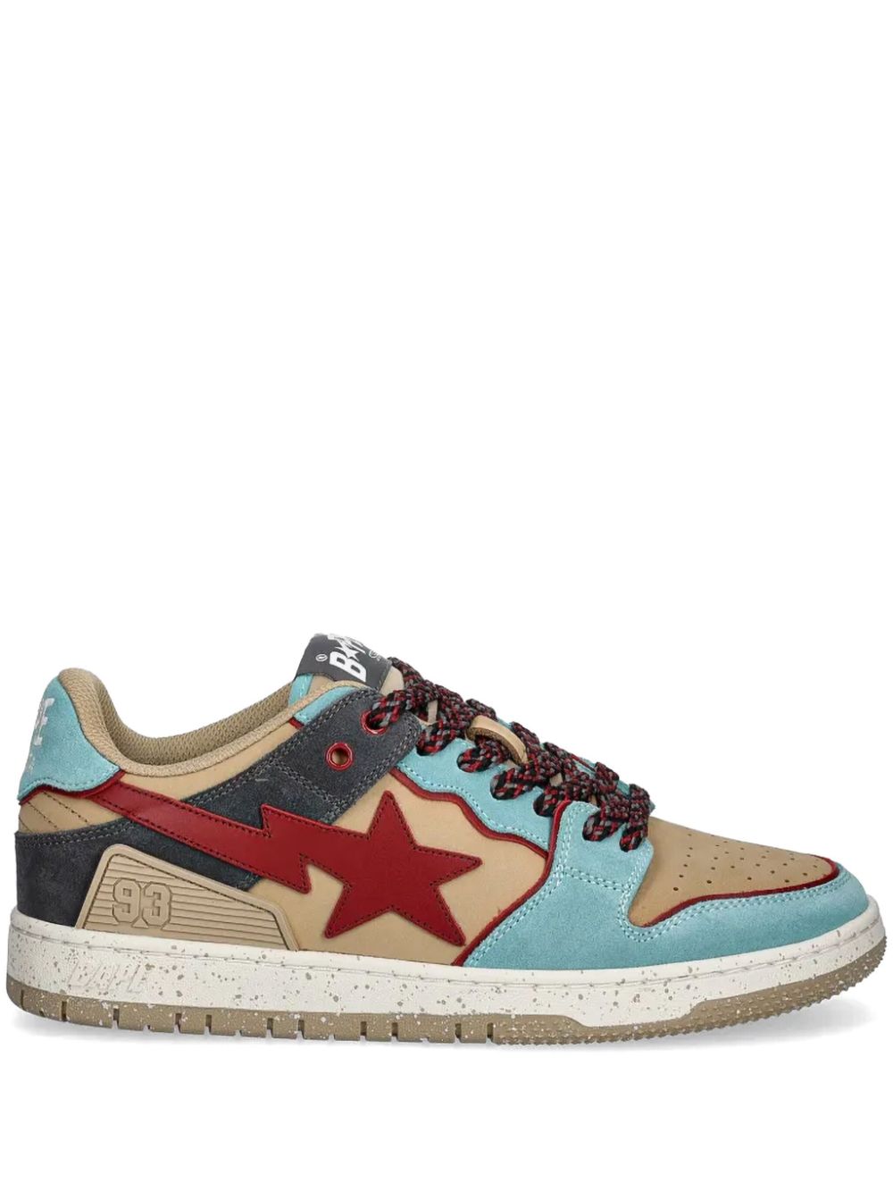 A BATHING APE Bape STA sneakers Brown