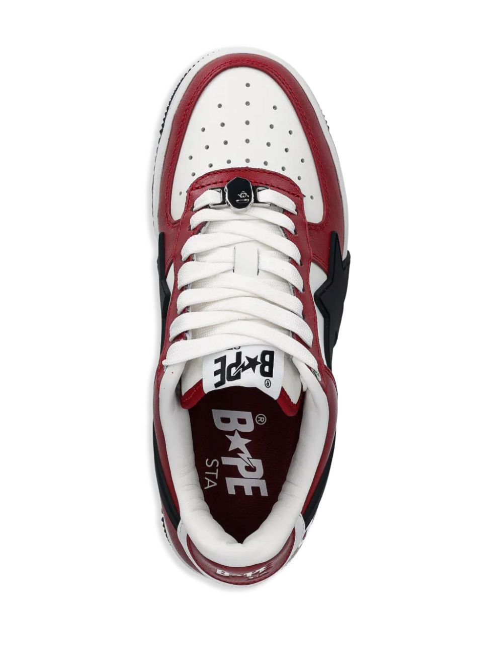 A BATHING APE Bape Sta OS #2 sneakers Red