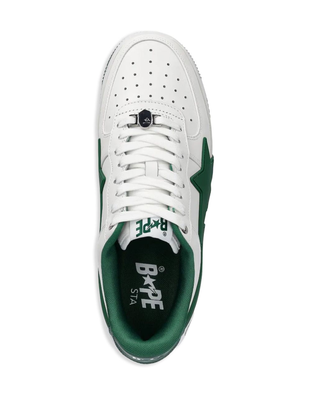 A BATHING APE Bape STA sneakers Green