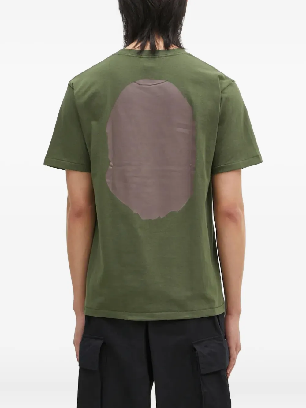 A BATHING APE Head T-shirt Groen