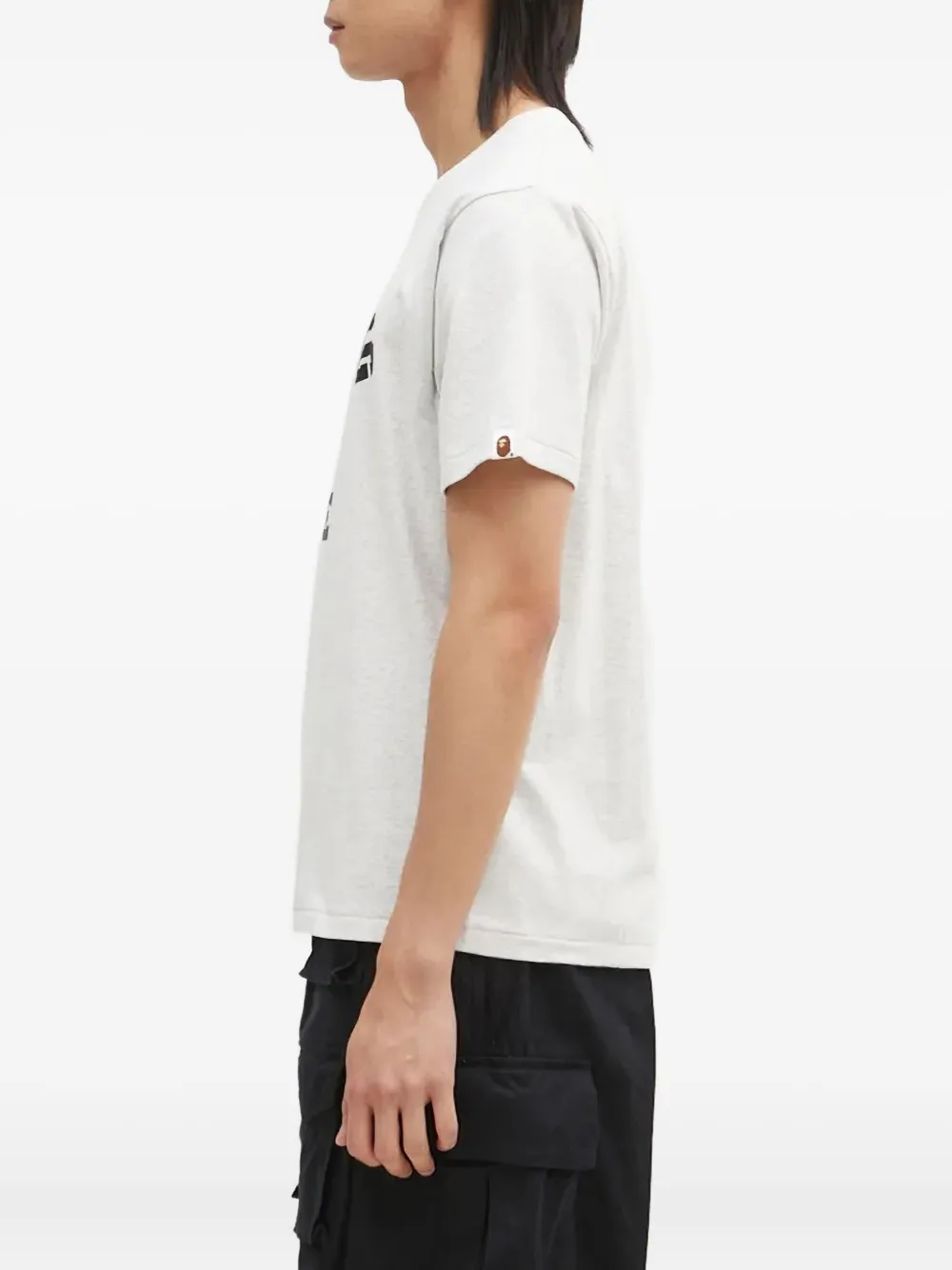 A BATHING APE College T-shirt Grijs