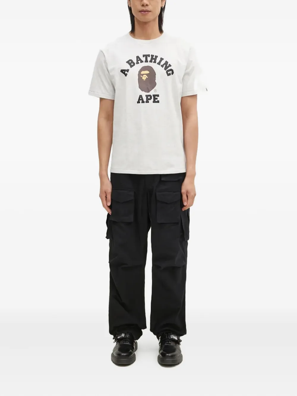 A BATHING APE College T-shirt - Grijs