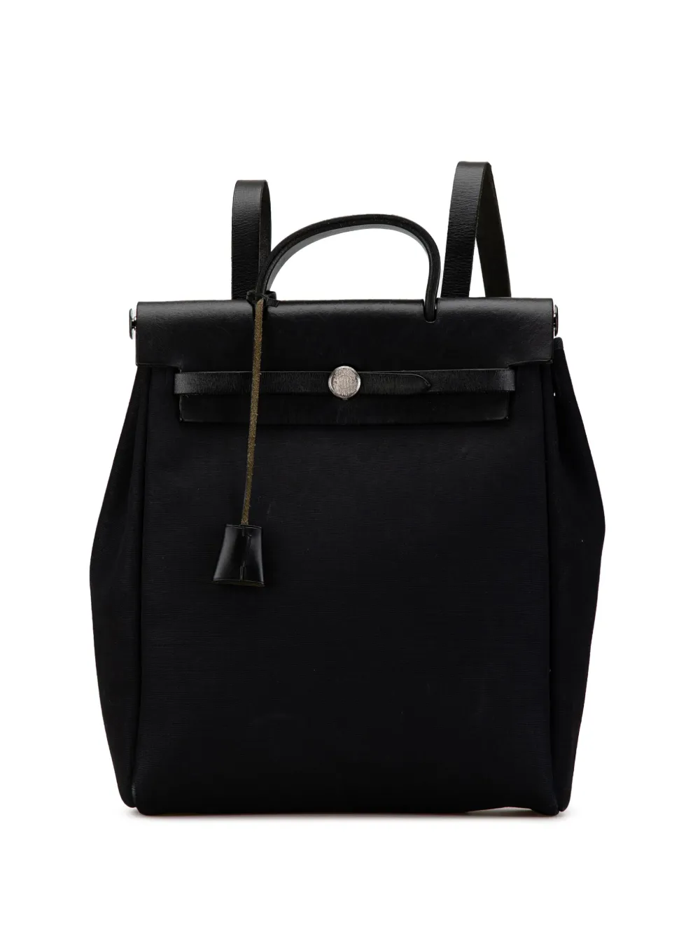 Hermès Pre-Owned 2000 Toile Herbag GM backpack | Black | Image 1