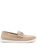 FENDI Fendi O'Lock loafers - Neutrals