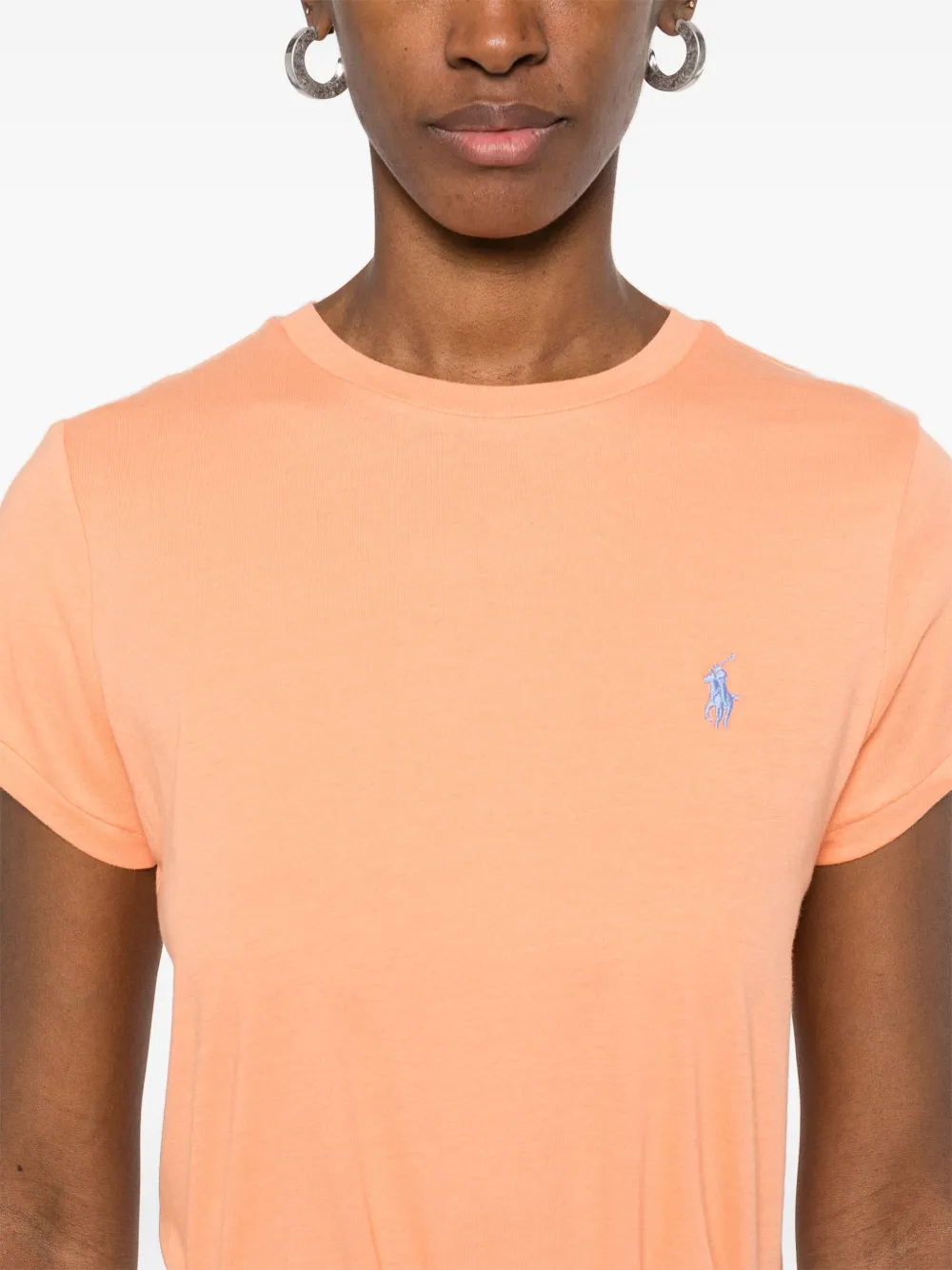 Polo Ralph Lauren T-shirt met borduurwerk Oranje