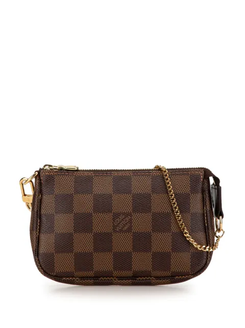 Affordable Louis Vuitton Pre-Owned 2011 Damier Ebene Mini Pochette Accessoires handbag WOMEN