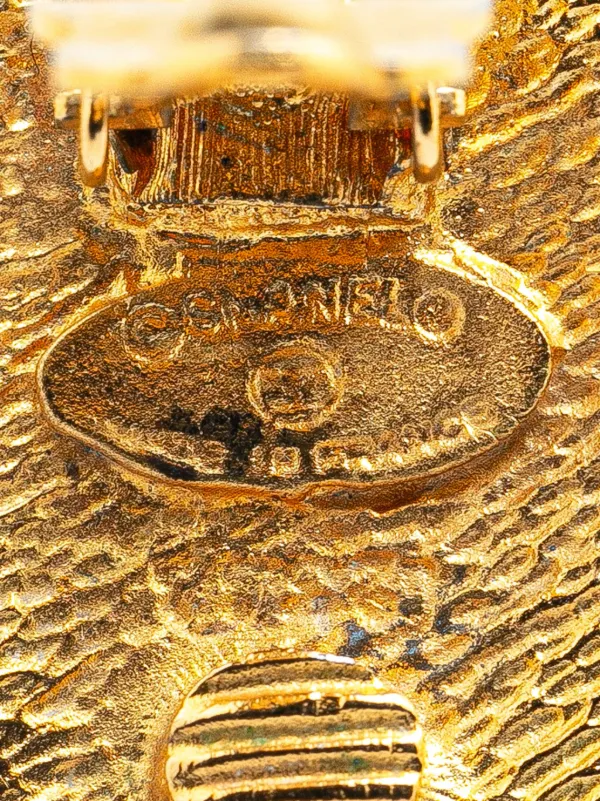 CHANEL Pre-Owned 1970-1980 ゴールドプレーテッド 31 リュ カンボン 