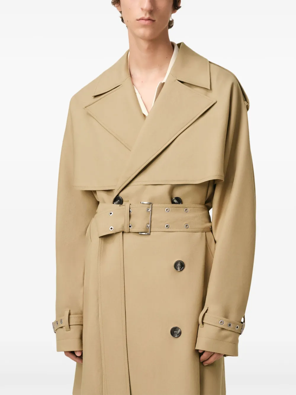 AMI Paris Trench in lana vergine | Image 5