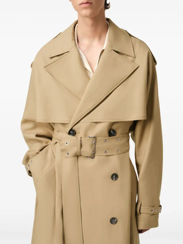 AMI Paris トレンチコート | ニュートラル | FARFETCH JP