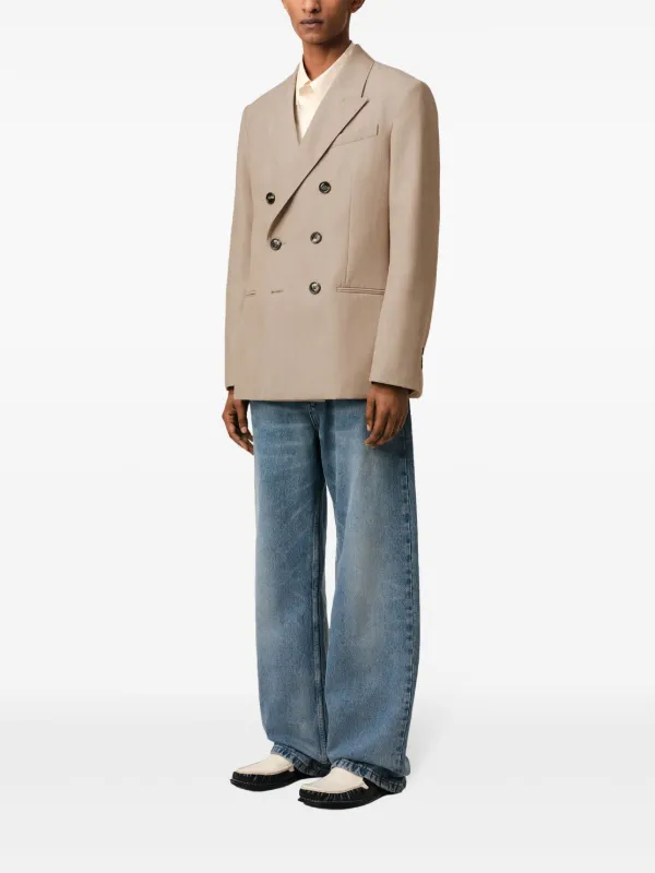 ♥AMIPARIS スリットバックジャケット♥ AMI Paris バックスリット ジャケット | ニュートラル | FARFETCH JP