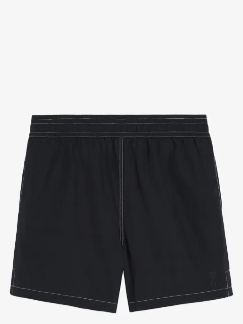 AMI Paris shorts de playa Ami de Coeur