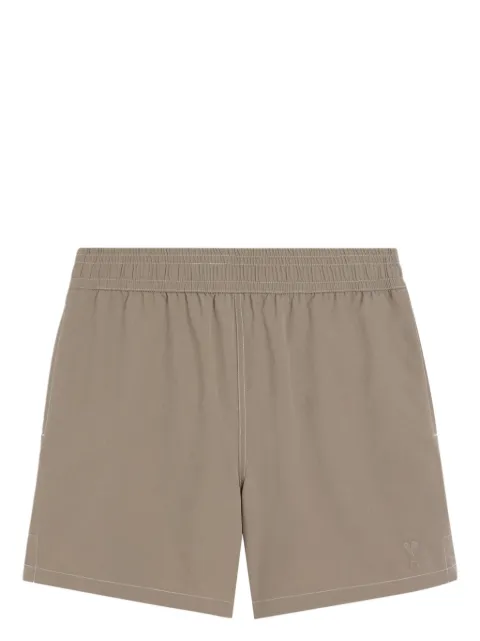 AMI Paris shorts de playa bordados