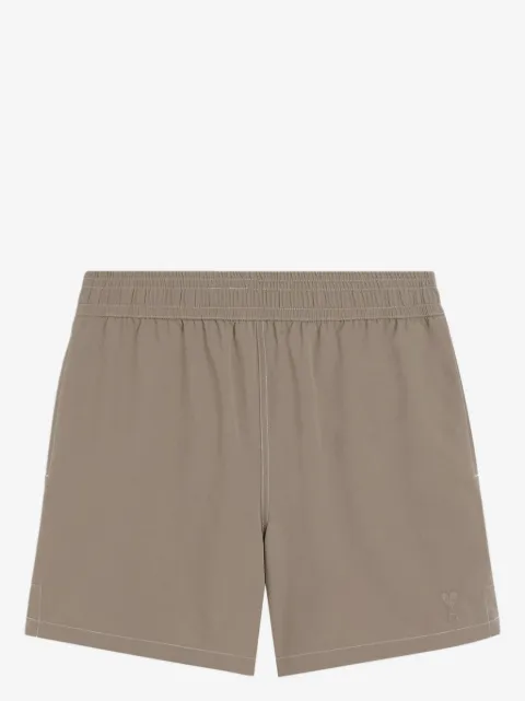 AMI Paris shorts de playa bordados