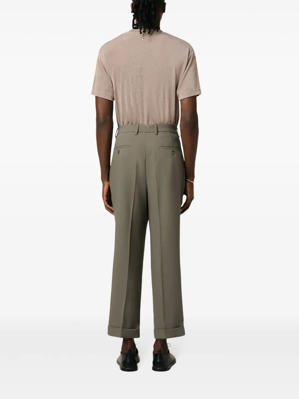 AMI Paris Pantalon Grijs