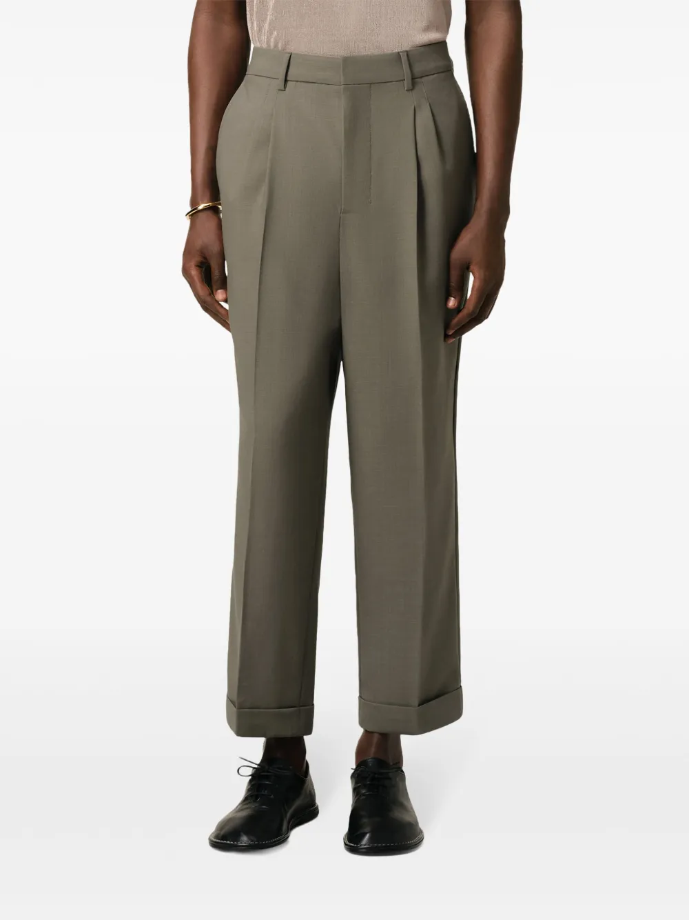 AMI Paris Pantalon Grijs