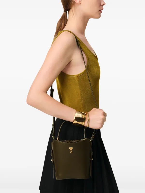 AMI Paris グリーン Paris Paris バッグ