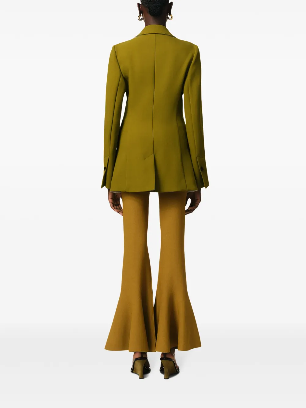 AMI Paris Wollen blazer Groen