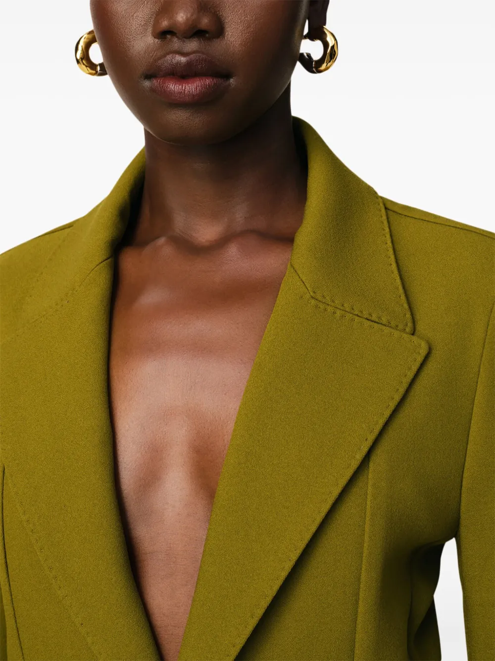 AMI Paris Wollen blazer Groen