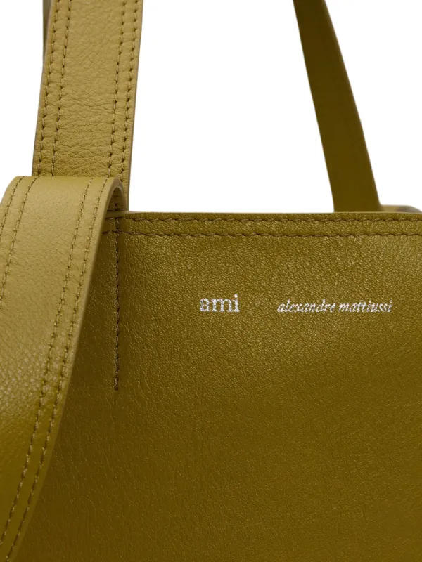 トートバッグ AMI PARIS Paris Paris tote bag AMI Paris Unisex East-West Maxi Leather Shopper Tote Bag