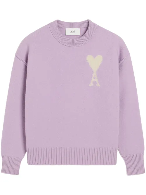 Pull à logo Ami De Coeur - AMI Paris - Modalova