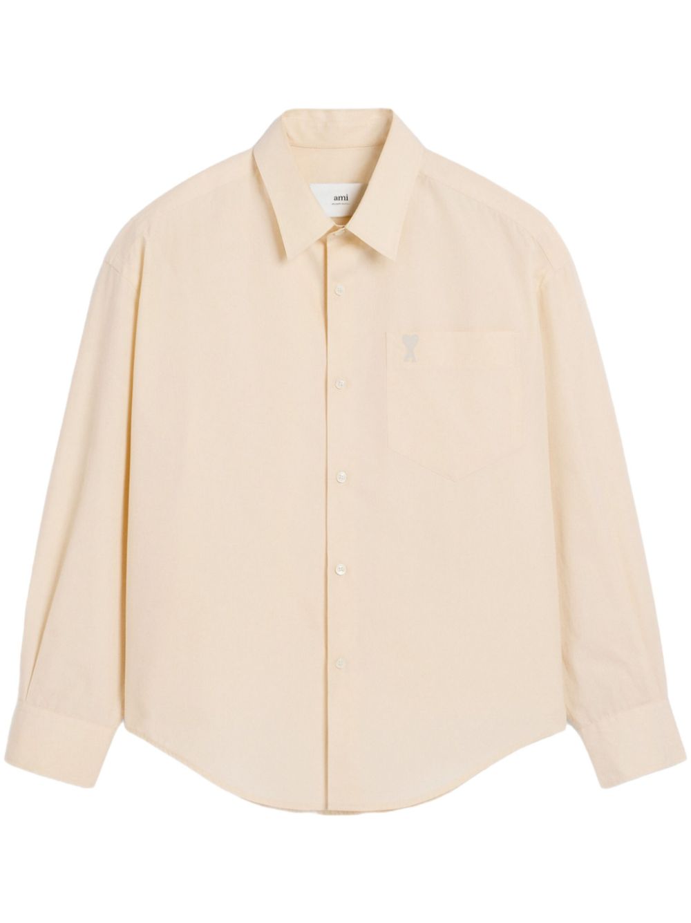 AMI Paris Ami de Coeur shirt Beige