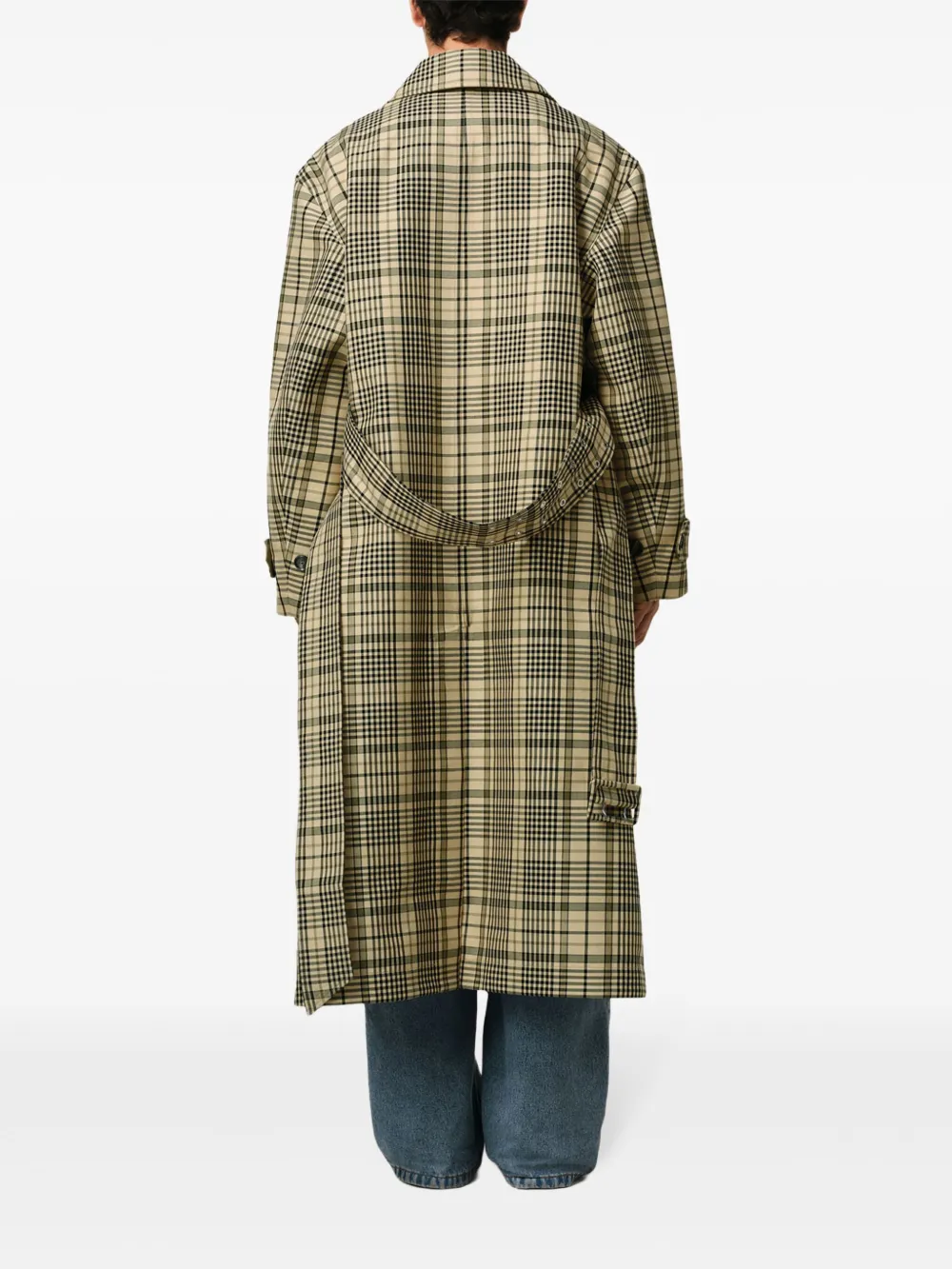AMI Paris Mac trenchcoat Beige