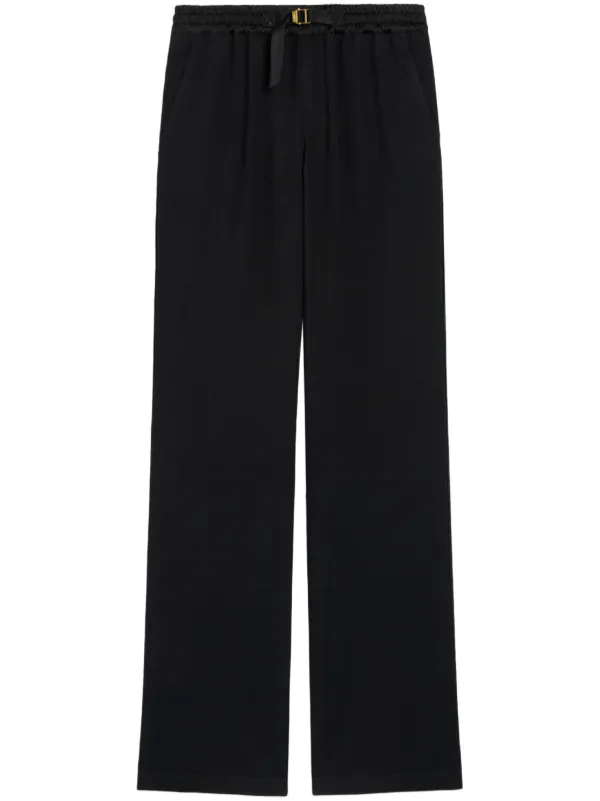 Ami Paris  アミパリス　フレアパンツ AMI Paris フレアパンツ | ブラック | FARFETCH JP