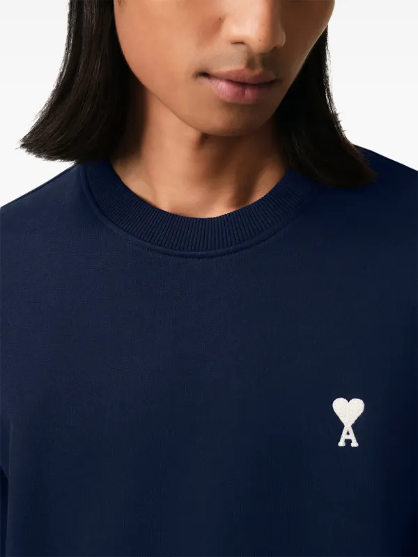 パリコレクション AMI Paris FARFETCH | Blue | Sweatshirt Coeur De Ami トップス