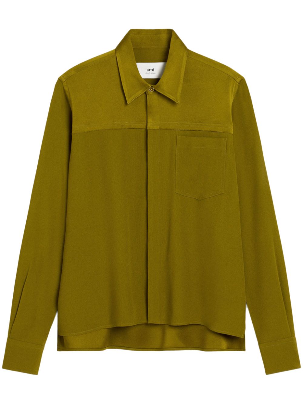 AMI Paris Blouse met lange mouwen Groen