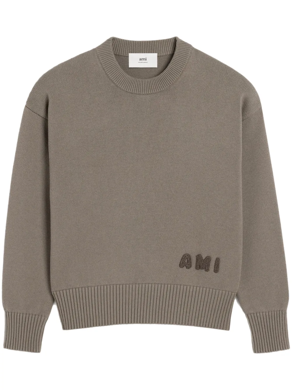 logo-embroidered jumper