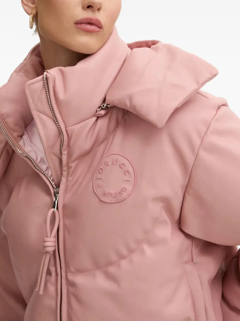 Fiorucci Quilted Logo-patch Jacket