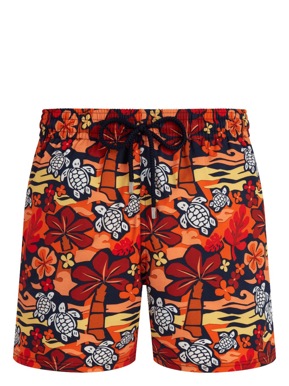 Vilebrequin Monoi Turtles swim shorts - Orange