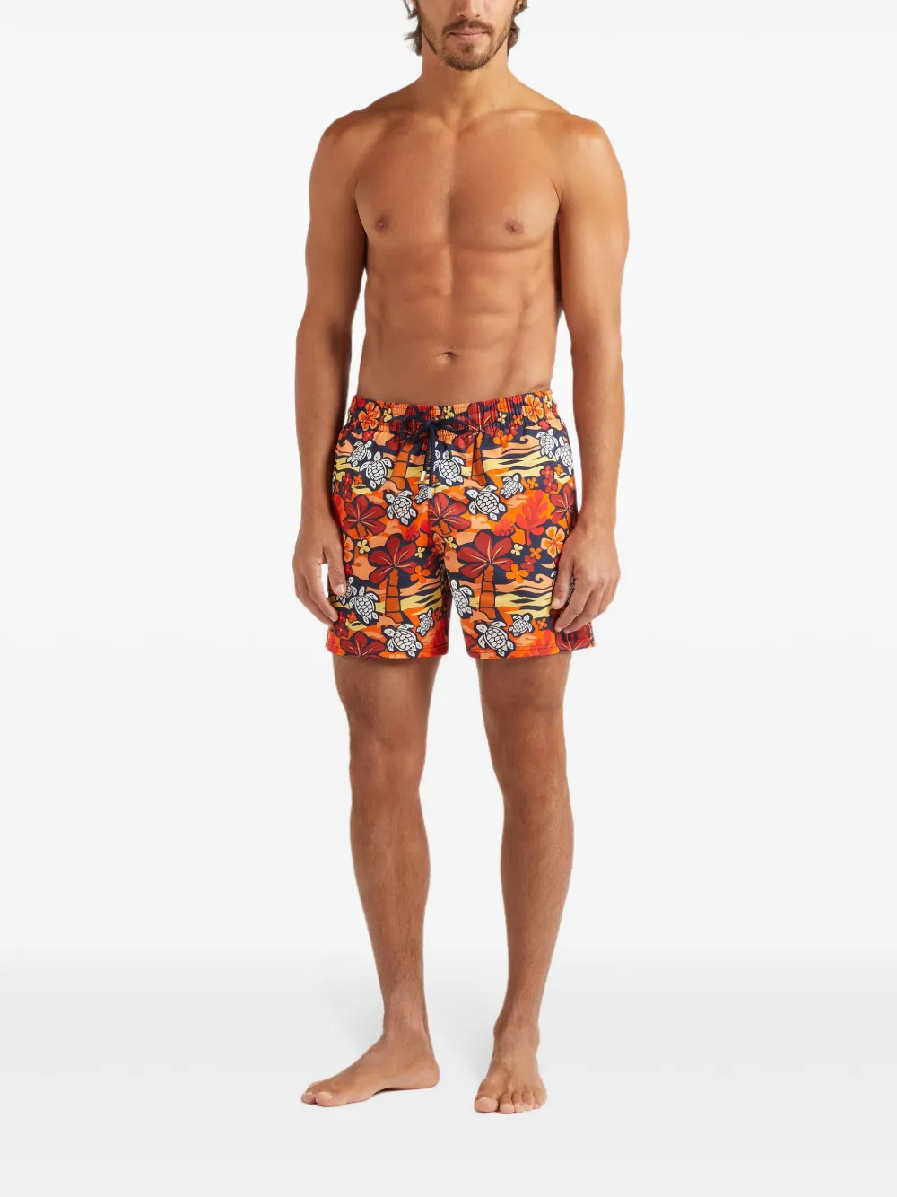 VILEBREQUIN MONOI TURTLES SWIM SHORTS