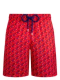 Vilebrequin Micro Rondes des Tortues swim shorts - Red