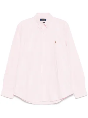 Polo Ralph Lauren リネンシャツ | ピンク | FARFETCH JP