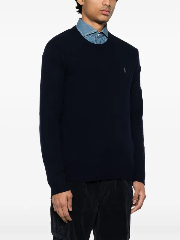 Polo Ralph Lauren Polo Pony-embroidered Sweater | Blue